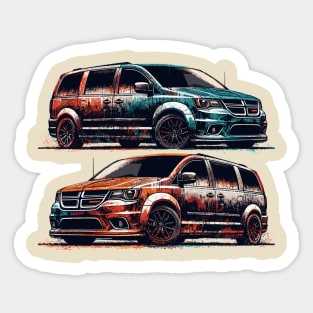 Dodge Caravan Sticker